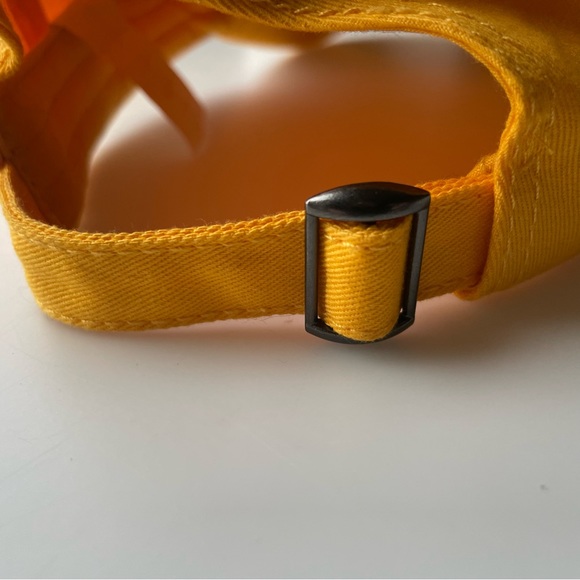 Dalix Dad Cap Adjustable Yellow Unisex - Picture 4 of 6